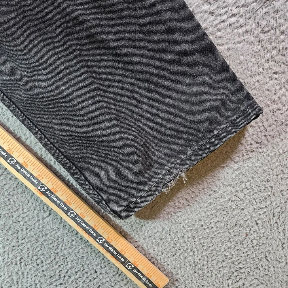 Levi's 505 Jeans Men 42 x 32 Zip Fly‎ Black